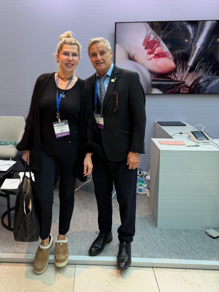 Dea Papaskiri and Dr. Roberto Trivellini